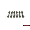 12x Genuine VW Hexagon Bolt M6x12 - N 01021226