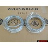 2x Genuine VW Trim - 255853305