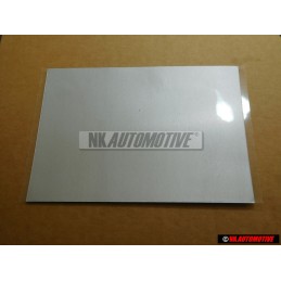 Genuine VW Zinc Foil, Self-Adhesive - D 381ZN1A2