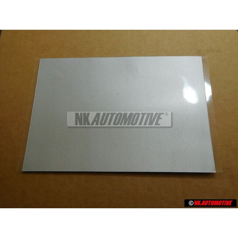 Genuine VW Zinc Foil, Self-Adhesive - D 381ZN1A2