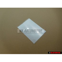 Genuine VW Zinc Foil, Self-Adhesive - D 381ZN1A2