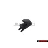 Genuine VW Coat Hook Titan Black - 1K0857635 82V