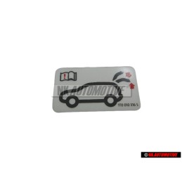 Genuine VW Notice - 1T0010316S