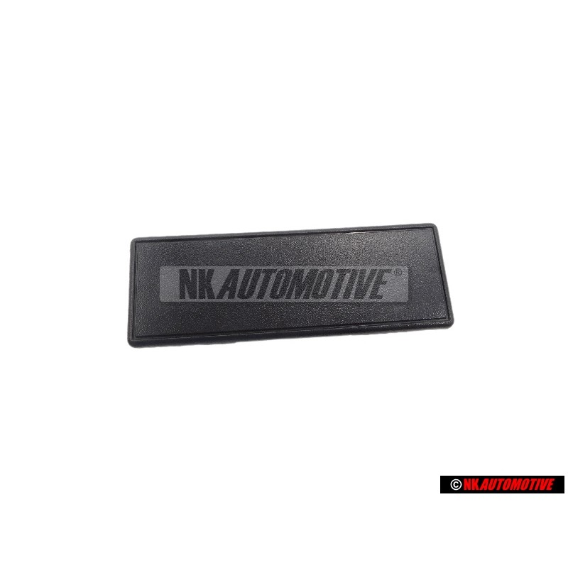 Genuine VW Trim For Radio Aperture Satin Black - 251857233 01C
