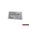 Genuine VW Data Plate For Tyre Pressure - 3B0010354H