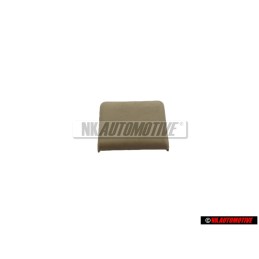 Genuine VW Hinge Cover Light Beige - 3B9885749A Q70
