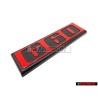 Genuine VW G60 Rallye Rear Boot Trunk Badge Emblem - 191853675B QN5