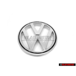 Genuine VW Front Bonnet Hood Badge Emblem Chrome - 113853601B
