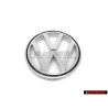 Genuine VW Front Bonnet Hood Badge Emblem Chrome - 113853601B