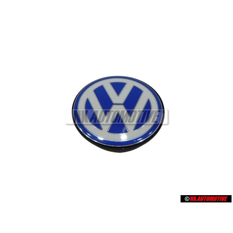 Genuine VW Engine Cover Badge Emblem Blue/White - 06A103940Q
