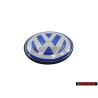 Genuine VW Engine Cover Badge Emblem Blue/White - 06A103940Q