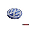 Genuine VW Engine Cover Badge Emblem Blue/White - 06A103940Q