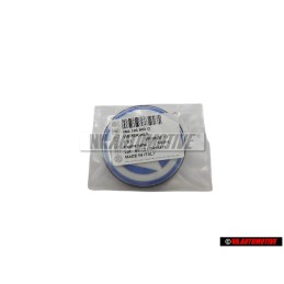 Genuine VW Engine Cover Badge Emblem Blue/White - 06A103940Q