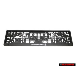 VW Classic Parts Licence Plate Holder Volkswagen Classic - ZCP902933