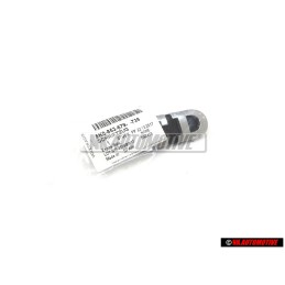 Genuine VW GTD Front Grill Badge Emblem Chrome - 5K0853679 739