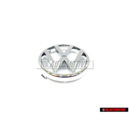 Genuine VW Front Grill Badge Emblem Chrome - 325853601 739