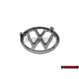 Genuine VW Front Grill Badge Emblem Chrome - 325853601 739