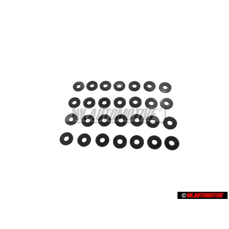 28x Genuine VW Washer - N 0116653