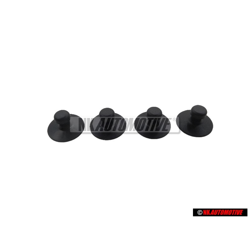 4x Genuine VW Floor Mats Clip Holder Bracket - 4A0864229 01C