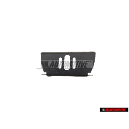 Genuine VW Cover Cap For Cotter Pin Satin Black - 6N0863651B 01C