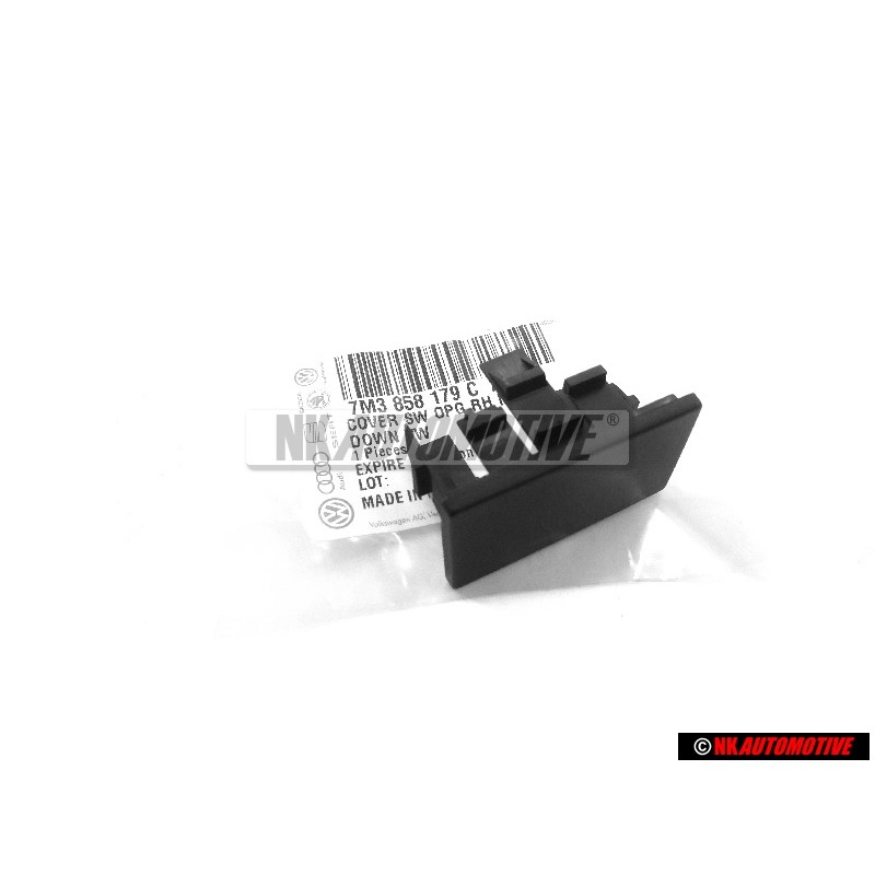 Genuine VW Dummy Cover Black - 7M3858179C 2AQ