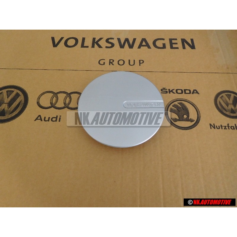 Genuine VW Hub Cap Chrome Colored Metalic - 357601149A V7L