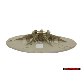 Genuine VW Hub Cap Chrome Colored Metalic - 357601149A V7L