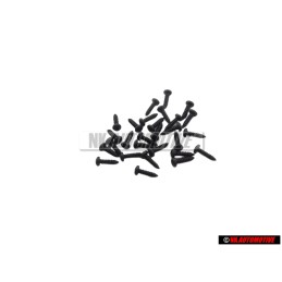 28x Genuine VW Oval head Panel Screw 4.2X16 - N 0139649