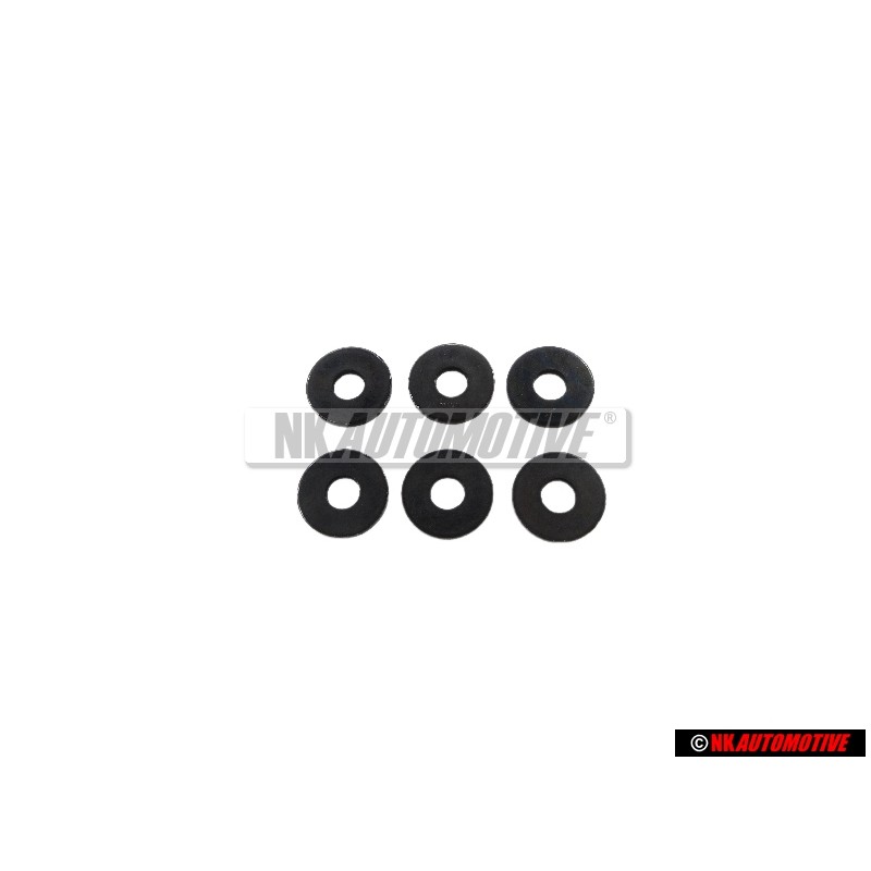 6x Genuine VW Washer - N 0116653