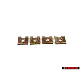 4x Genuine VW Speed Nut 4.8x15x16.2 - N 0154361