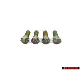 4x Genuine VW Hexagon Bolt - 111857793E