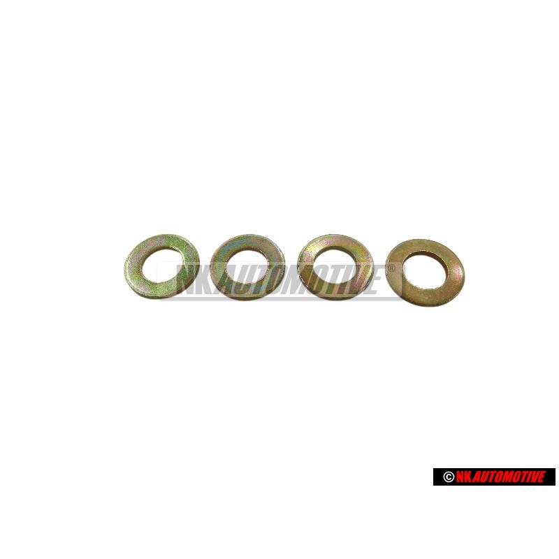 4x Genuine VW Washer - N0116552