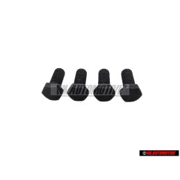 4x Genuine VW Safety Belt Hexagon Bolt 7 16x25 - 111857799