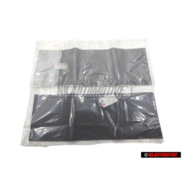 2x Genuine VW B Pillar Trim Black - 155867285A 8BM