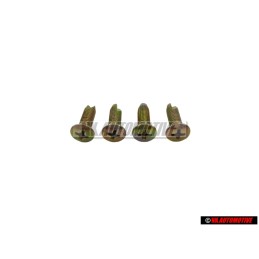 4x Genuine VW Countersunk Bolt - N 0330212