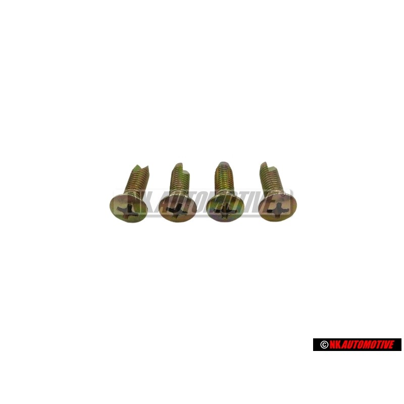 4x Genuine VW Countersunk Bolt - N 0330212