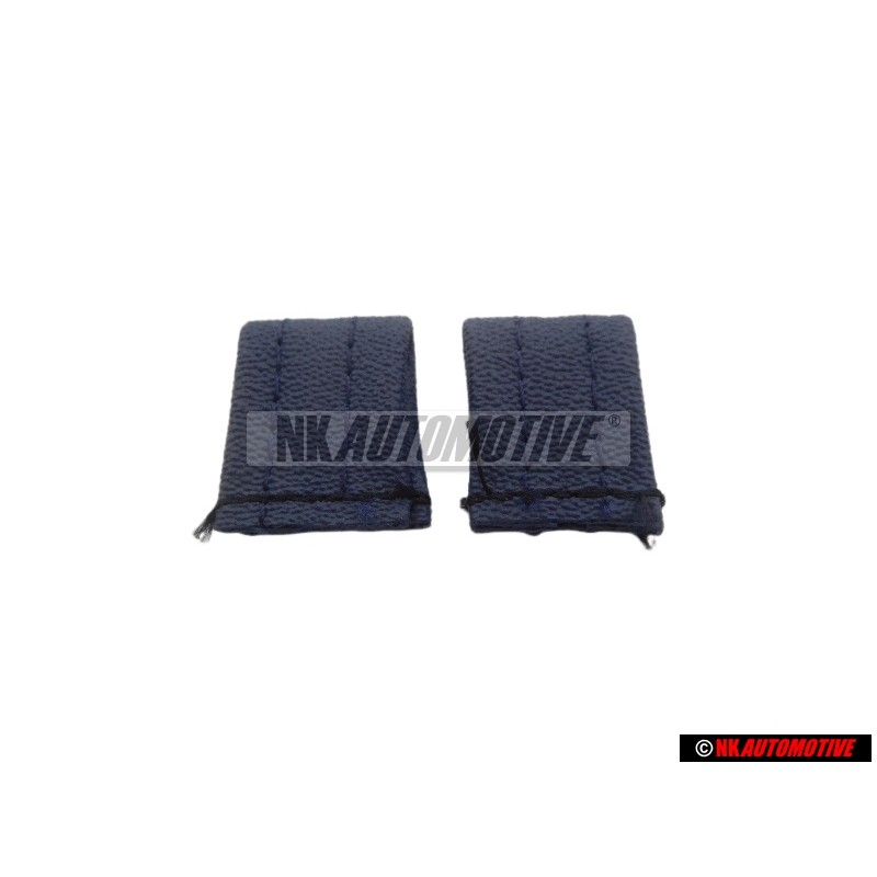 2x Genuine VW Loop Atoll Blue - 155871893A 2GY