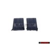 2x Genuine VW Loop Atoll Blue - 155871893A 2GY