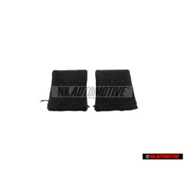 2x Genuine VW Loop Black - 155871893C A25
