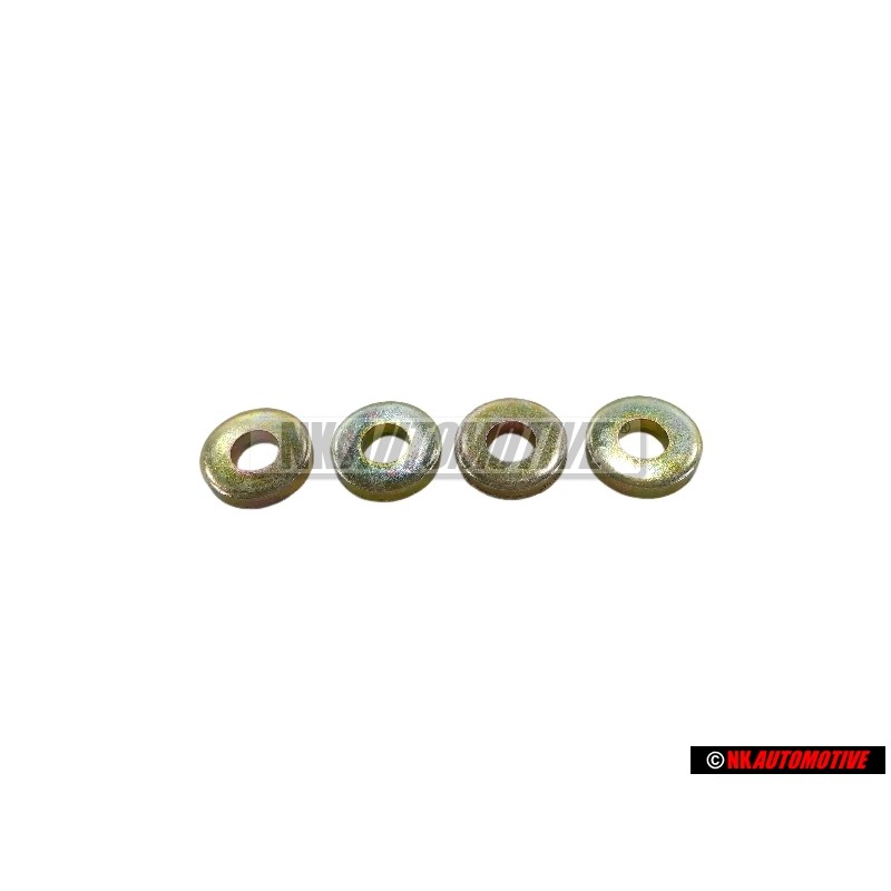 4x Genuine VW Washer 8.4x21x4 - N 0154013