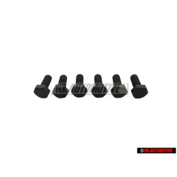 6x Genuine VW Hexagon Bolt - N 01025414