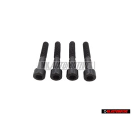 4x Genuine VW Round Head Hexagon Bolt - N 0147513