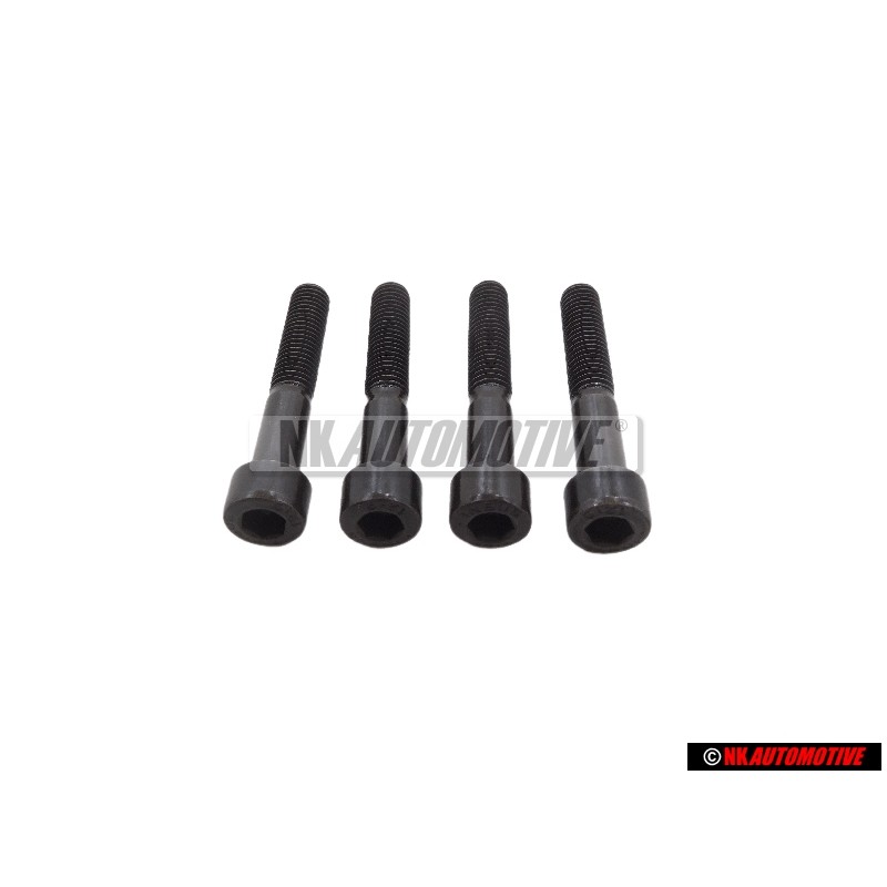 4x Genuine VW Round Head Hexagon Bolt - N 0147513