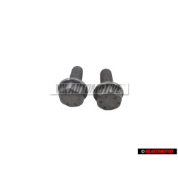 2x Genuine VW Hex Collared Bolt - N 10155901