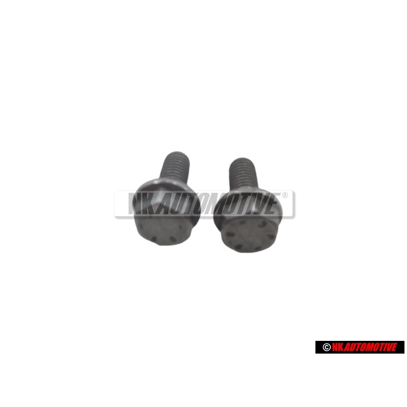 2x Genuine VW Hex Collared Bolt - N 10155901
