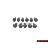 11x Genuine VW Hex Collared Bolt - N 90063904