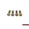 4x Genuine VW Front Suspension Strut Top Mount Screw - 431412419