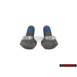 2x Genuine VW Bolt, Hexagon Head Self-Locking - N 01024022