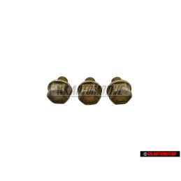 3x Genuine VW Hexagon Bolt - N90483201