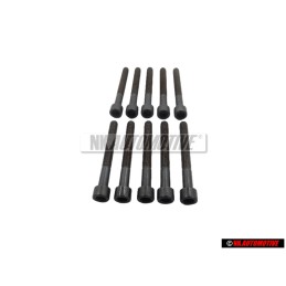 10x Genuine VW Socket Head Bolt With Inner Multipoint Head - 049103385